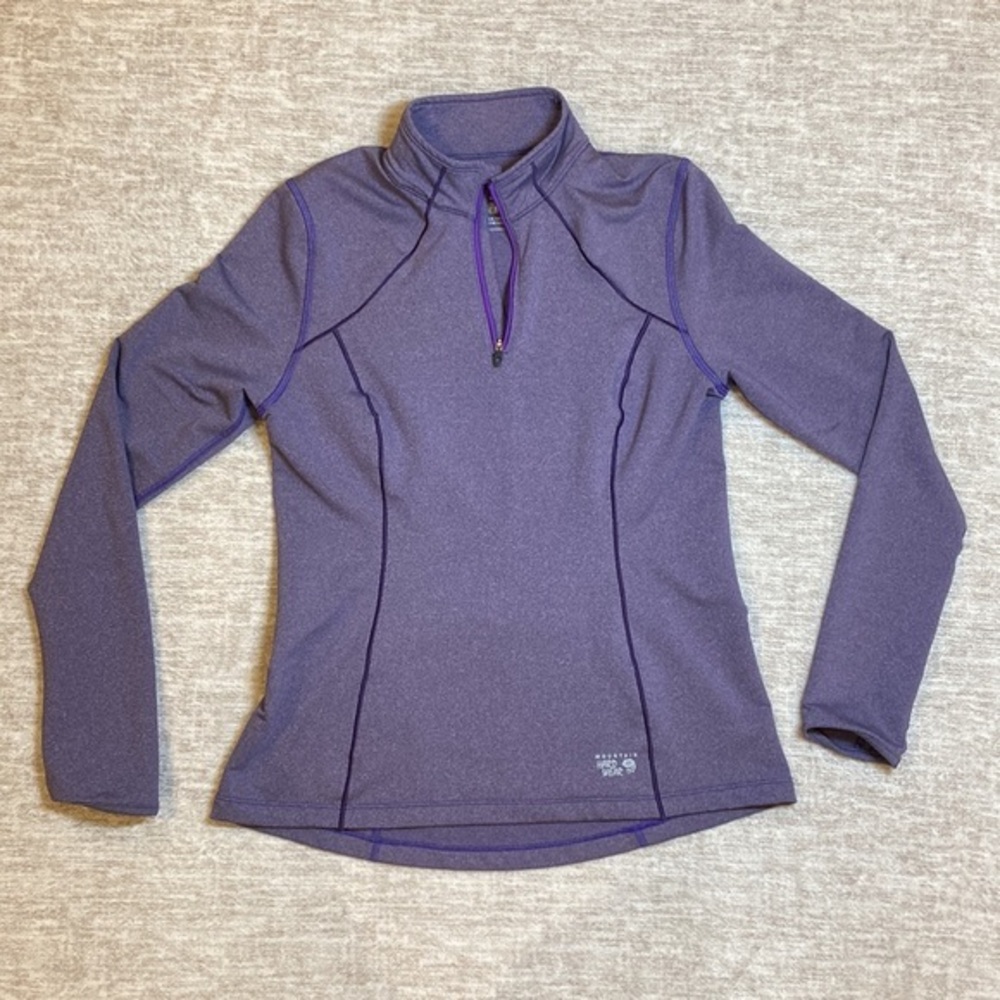 Mountain Hardwear women’s purple fitted pullover size medium